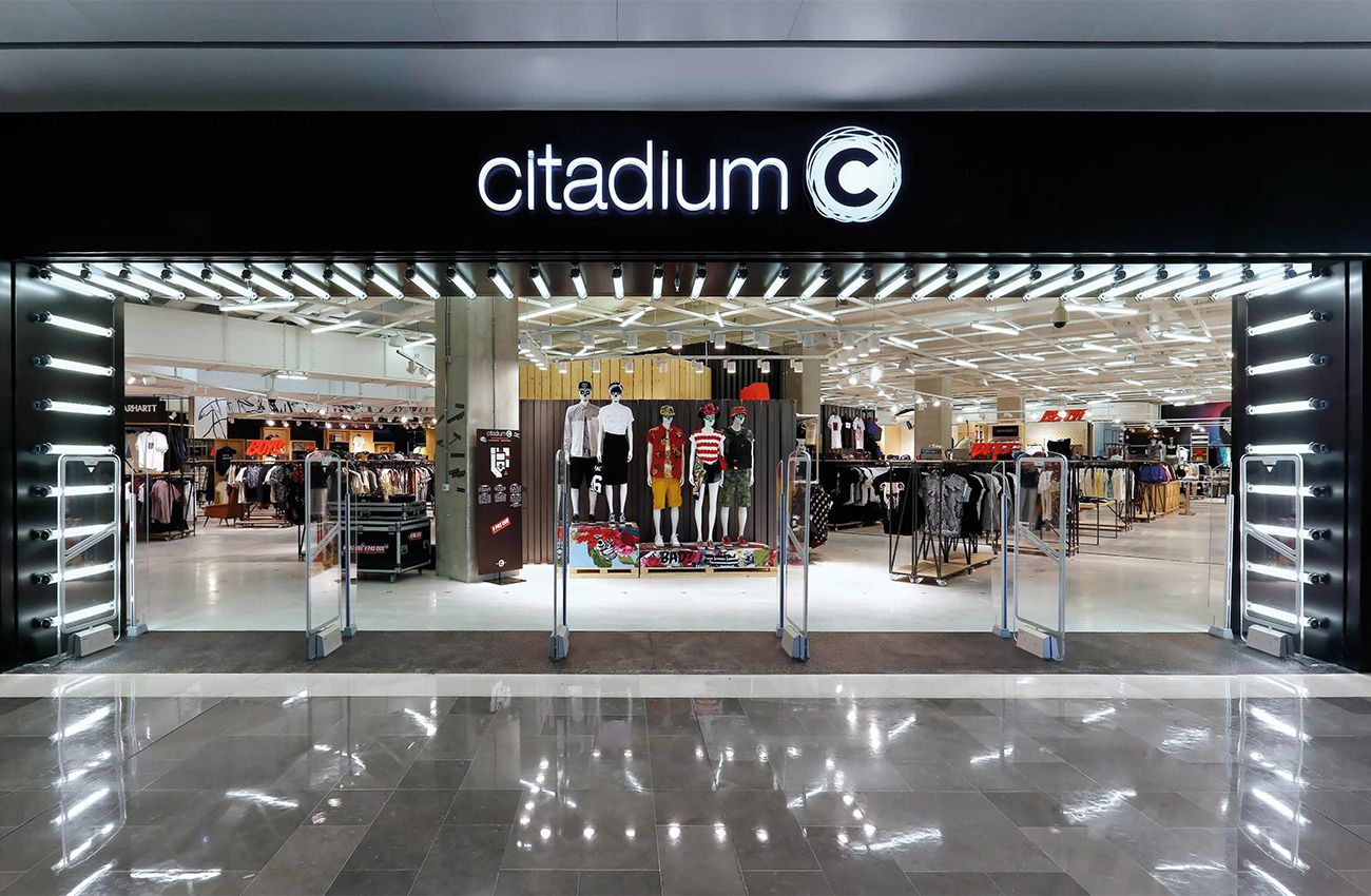 Réalisation éclairage SFEL magasin Citadium Marseille