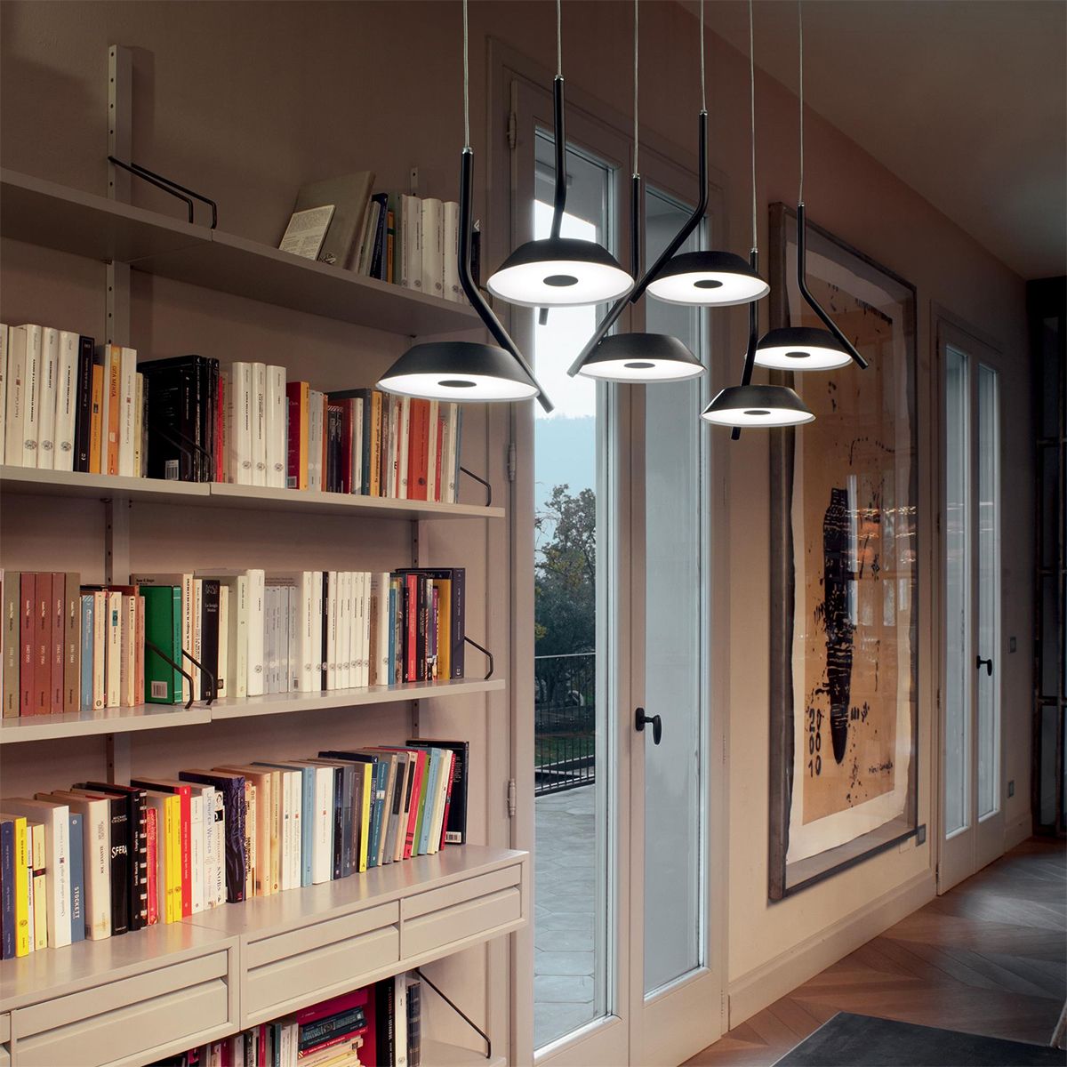 Eclairage IDEAL LUX intérieur suspension